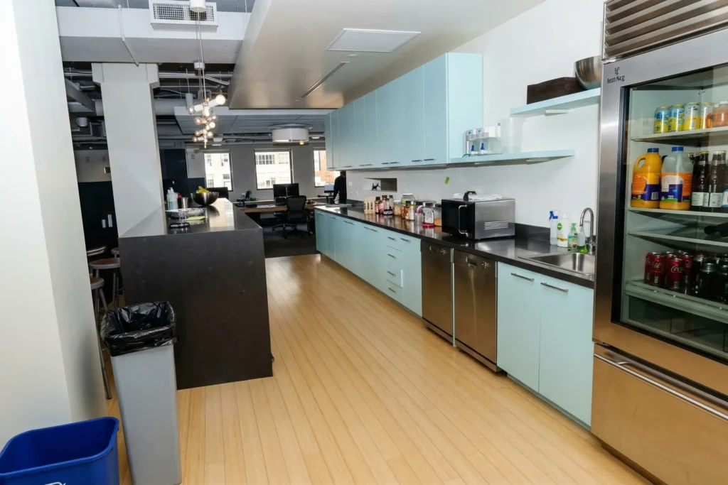 Office Cleaning - Kitchen bench tops with ease