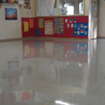 image of a clean vinyl floor